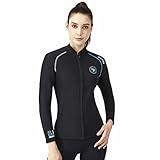 ZCCO Neoprenanzug für Herren, 1,5 mm, mit Reißverschluss vorne, Lange Ärmel, Tauchanzug zum Schwimmen, Schnorcheln, Tauchen, Surfen(WM-M)