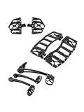 Motorrad Schalthebel Für Touring Für Road King Für Electra Für Street Glide Tri 2014-2021 Bremsarm-Kit Gangschaltung Schalthebel Pedal-Sets Offroad