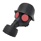 3D-gedruckte Anhängerkupplungsabdeckung, funktionales und einzigartiges Stahlhelm-Design zur Fahrzeugaufwertung (rot)