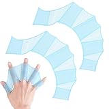 LuLiyLdJ Surfing Schwimmpaddel Schwimmhandschuhe Webbed Aquatic Gloves Schwimmflossen für Frauen Männer für Schwimmtraining zum Schnorcheln, L, 1 Paar