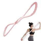 Elastische Fitnessbänder,Acht-Form Trainingsbänder | Yoga Gurt Silikon Fitnesszug für Dehnen, Muskelaufbau, Erholung, Arme, Rücken, Sport und Zuhause