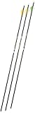 Gold Tip Velocity XT 400 Pfeile mit 5,1 cm Flügeln (72 Stück), Schwarz