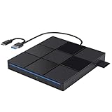 High-Speed-Datenübertragung externer Player mit USB3.0 und USB-C-Schnittstelle für PC
