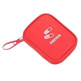 VILLFUL Kleine Tragbare Medizin Tasche mit Großem Stauraum Reißfestes Oxford Vielseitige Aufbewahrung für Reise Outdoor Wandern Camping als Notfall Beutel