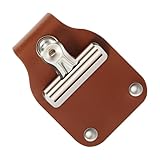 JITNGM Tragbarer Ausstellungsnummer Livestock Show Numberhalter Leder Number Gürtel Clip Horse Show Number