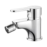 GRIFEMA Einhebel-Bidetmischer, Bidetarmatur mit Zugstange, wassersparend, Chrom, G15003