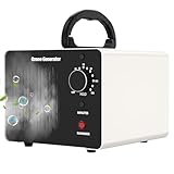 Ozongenerator 30000mg/Std Ozongerät, Ozonisator Industrieller O3 Ozon Luftreiniger mit 120 Min Timer für 300㎡ Geruchskiller Geruchsneutralisierer für Auto/Wohnung/Rauch/Haustiergerüche/Küchengerüche