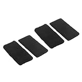 Happyyami 1 Satz Sportarmbänder Aus Polycotton-Handtuch Handgelenkbandagen Armband Schweißbänder Für Hände Griffe Befestigen Riemen Handballenauflage Polyester Baumwolle Black 2 Paar