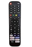 Ersatz für Hisense TV-Fernbedienung, EN2G30H/EN2A30 Universal-TV-Fernbedienung für Hisense Smart TV mit Netflix, Prim-Video, YouTube und Rakuten TV-Tasten (keine Einrichtung erforderlich)