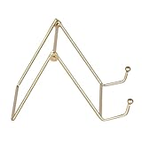 DIYEAH Klappbarer Metall Bilderrahmen Aufsteller für Dekorative Teller Fotoalben Kalender Bücher Zertifikate Auszeichnungen Stabil Langlebig Elegantes Design Vielseitig Einsetzbar