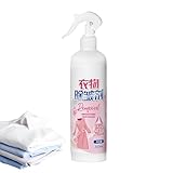 Glattes Kleidungsspray – statisches Spray für unebene Kleidung – 300 ml antistatischer Nebel Weichspüler Lösung für Geschäftsreisen, Reisen, Schlafsaal, Rettungs-Shirts