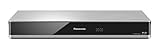 Panasonic DMR-BST845EG Blu-ray Rekorder 1TB Festplatte (Twin HD DVB-S-Tuner, Einkabelfunktion, WLAN, 2x CI+, HbbTV, 4K Upscaling, Streaming) silber