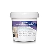 Hausa Tapetenkleister TAP-Meister 1kg Fertigkleister für Tapeten aller Art: Glasfaser-, Raufaser-, Struktur-, Vlies-, Vinyltapeten, hohe Anfangsklebkraft, extra stark, feuchtigkeitsbeständig