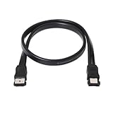 watiowave E-SATA-auf-Externes E-SATA-Kabel mit hoher Geschwindigkeit, ideal für den Anschluss externer Festplatten und schnelle Datenübertragung.