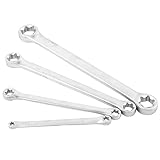 Csafyrt 4-teiliger Schraubenschlüsselsatz Sechskantschlüssel-Inbusschlüsselsatz kleiner Inbusschlüssel metrisches Sortiment eine