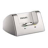 Philips ACC8120 Dockingstation für Digitale Philips Diktiergeräte der Serien DPM8xxx, DPM7xxx, DPM6xxx, Silber