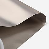 mlhk Kupfer-Nickel-Faraday-Stoff, EMF Blocker, Elektromagnetischer Strahlenschutz Abschirmung von HF-Signalen von Strahlung/Singal für Leitfähige Bremsbeläge, EMI, Internet, Handy,silver-4m