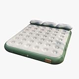 Aufblasbare Matratze Luftbett Selbstaufblasend Gästebett mit eingebauter elektrischer Pumpe Luftmatratze selbstaufblasend Mit Tasche Selbstaufblasbare Gästebett für Camping oder Heimgebrauch