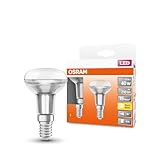 Osram LED-Reflektorlampe, Sockel: E14, Warm White, 2700 K, 2,6W, Ersatz für 40-W-Reflektorlampe, LED STAR R50