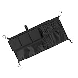 omiinitio Kinderwagenwagen Fracht 600D Stoff Mit Großer Kapazität Aufbewahrungsnetztasche Für Camping Und Picknicks Verstellbar
