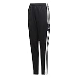 adidas Unisex Kinder Squadra 21 Training Pants, Black / White, 9-10 Years