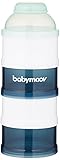 Babymoov Milchpulver-Portionierer, arctic blue, 4 Fächer