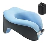 kinrguiyuez Nackenkissen Zum Schlafen,Tragbares Kissen Für Reisen | U-förmiges Nickerchen Zubehör Memory-für Outdoor Camping Yoga Flugzeug Auto Pendeln Schule
