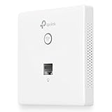 TP-LINK EAP115-Wall Flush Wall 300 Mbps Wireless Access Point (Support PoE IEEE802.3af)