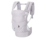 Babytrage ergonomische babytrage neugeborene ab geburt Neugeborenen-Trage 4 positionen abnehmbarer/verstellbarer Kapuze trägt babys Beutel 100% Baumwolle