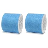 Kompatibler Luftbefeuchterfilter, Luftbefeuchter-Ersatzfilter, A für HCM350 HEV355 Serie, waschbares Material, hemmt Partikelwachstum, 2 Stück