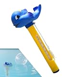 Schwimmendes Thermometer für Pools, schwimmendes Thermometer für Wasser, Werkzeug mit Leseseil, schnelle Reaktion für Badewannen, Spas, Teiche, Seen