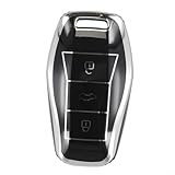 Schlüsselgehäuse für Auto-Fernbedienung, für JAC SOL E10X und ähnliche Modelle, einfach zu bedienen, Schwarz