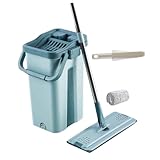 CHILDWEET 1 Satz Mopp mop Bucket Cleaning mop reinigungsmop Fan mop Holder Non Hand Washing mop und Eimer Lösung Vakuum flüssig wischmop Kein Handwischer Reinigungszubehör Mikrofaser Green