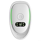 Minflora Tragbarer Luftreiniger mit Negativ-Ionen-Technologie für effiziente Neutralisierung in Heimumgebungen, einfach zu bedienen im Design mit sicherem, schwer entflammbarem Gehäuse