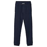 NAME IT Jungen NKMSWEAT Pant BRU NOOS Hose, Blau (Dark Sapphire), 128