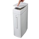 jamgeery Mülleimer für das Badezimmer | 4,5 Liter Schlanker Abfalleimer Mit Toilettenbürste | Behälter Mit Deckel Für Wohnmobil Bad Zuhause Toilette Küche Studentenzimmer