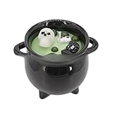 Trveqhk Halloween-Kerze – Bubble Pot Candle Decor | Ölbrenner, Aromatherapie, Seifenblasentopf, Dekoration, Räucherstäbchen für Küche, Tisch, Outdoor, Haus, Innenbereich