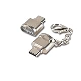 Housoutil Typ c OTG Mini-OTG-Adapter USB-C-Adapter USB-Wandladegerät USB-C-Kabel Ladegeräte c Ladekabel Schnellladung Telefonladegerät stoßverbinder OTG-Kabel OTG- USB OTG Silver