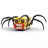 PlaySynthe Choo Choo Charles Horror Spinnenzug Bausteine, 165 Teile Charles Zug Klemmbausteine, Sammlerstück Verfolgungsjagd Modell Bausatz Spielzeug, Geschenk für Erwachsene und Kinder