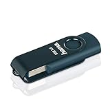 Hama 64 GB USB-Stick USB 3.0 Datenstick (70 MB/s Datentransfer, mit Öse zur Befestigung am Schlüsselring, Speicherstick, Memory Stick aus Metall, geeignet für Windows/MacBook) Petrolblau