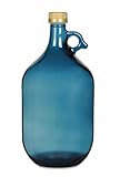 MIKONI 3L GLASBALLON Weinballon GÄRBALLON GLASFLASCHE Flasche Gallone Leere Glasflasche zum Befüllen (1)