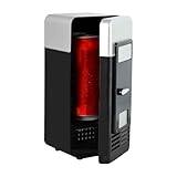 Tisch -Top -Mini -Kühlschrank - Temperaturkontrolle Kühlschrank, Unter Counter Chiller Box, Kleine Kühlschrankk, USB -Kühlschrankk Mit Innenlicht Zum Campen, Reisen, Schlafzimmer, Schlaf