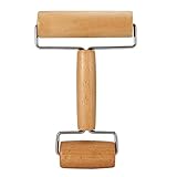 Nudelholz Gebäck und Pizza Bäcker Rollen hölzernes Backen Küchengerät MEHRWEG VERPACKUNG socialme-eu(# 1)