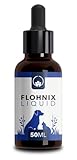 Flohnix Liquid – Floh und Zeckenschutz für Katzen – Futterzusatzmittel für Parasitenabwehr – Flohschutz für Hunde - Ohne künstliche Zusätze – Einfache Dosierung – Für Katze und Hund jeder Große