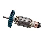 Jodriva Anker für Rotormotoren von Elektrowerkzeugen, AC220V-240V Anker Rotor Anker Ersatz, for Makita, Winkelschleifer GA6010 GA6020 GA5020 GA5010(Black Armature)
