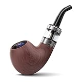 Kamry P6 Elektronische Shisha E-Pipe LED-Anzeige Status 1100 mAh 30 W Großes Dampf-E-Zigaretten-Starterkit Einstellbarer Luftstrom Nachfüllbarer Zerstäuber Leer Nikotinfrei