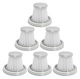 Filterteile, kompatibel mit Xiaomi Mijia Handy-Staubsauger SSXCQ01XY, Ersatzzubehör, 6 Stück