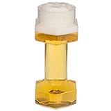 Out of the blue XXL Hantel Bierglas mit ca. 700ml Fassungsvermögen - Bierkrug Humpen