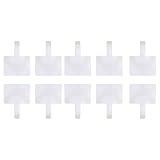10pcs Löschbare Antwort Paddel Handheld Papier Whiteboards Kleines Doppel Seite Whiteboard Für Klassenzimmer Büroversammlung Voting Family Message Board