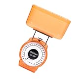 NUOBESTY Küchenwaage aus robustem Kunststoff, tragbare Präzisions-Lebensmittelwaage, multifunktionale Backwaage für Zuhause, 1 kg Kapazität, praktische Messwaage